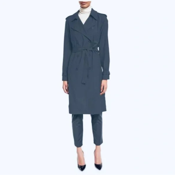 Theory LAURELWOOD B. Wool Trench Coat - Picture 2 of 13